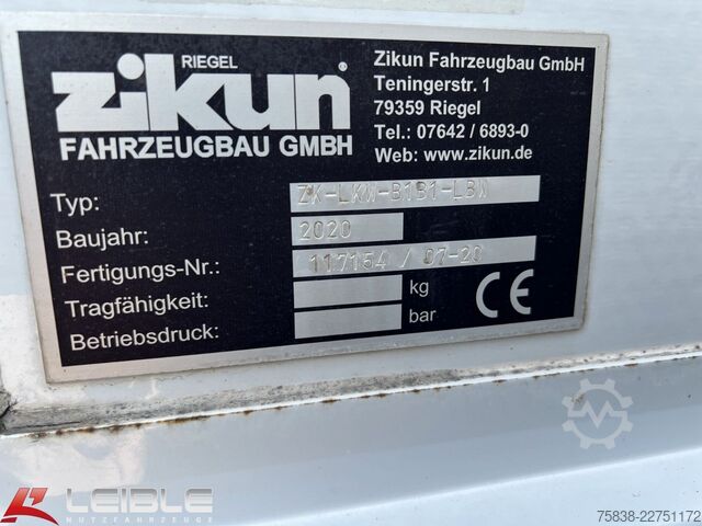 Box truck MERCEDES-BENZ Atego 1630 *Zikun Getränke Schwenkwand*Bär LBW*