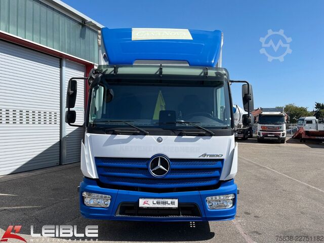 Curtain sider van MERCEDES-BENZ Atego 821*Classic Space*Klima*LBW-Bär*Automatik*