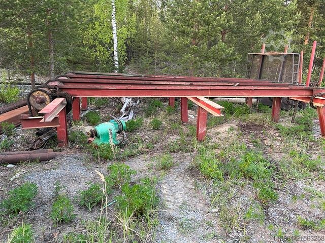 Seitlich übertragender Kettenförderer plansell 