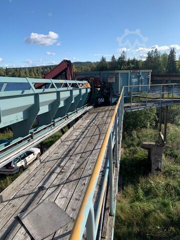 Log feeding line with turner Interlog AB 