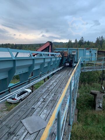Log feeding line with turner Interlog AB 