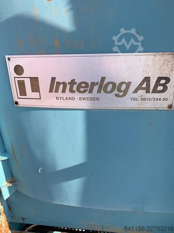 Log feeding line with turner Interlog AB 