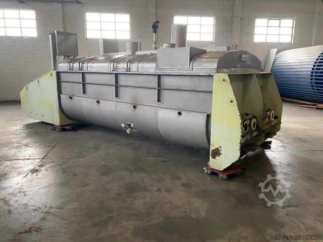 Twin shaft ribbon mixer 10.000 L. AMF Dubbele lintmenger 10.000 L.