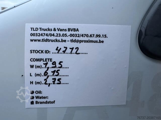Box van Iveco Daily **35C15-EURO 5-MOTOR 3.0**