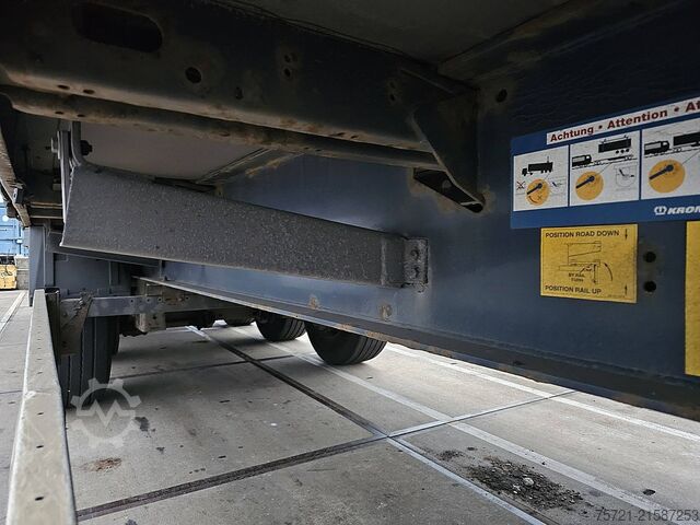 Sliding tarpaulins KRONE N/A BPW DRUM STANDARD