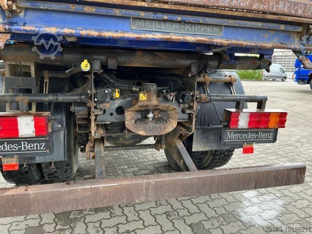 Three-sided tipper truck MERCEDES-BENZ Actros 1843 AK 2-Achs Allradkipper Meiller