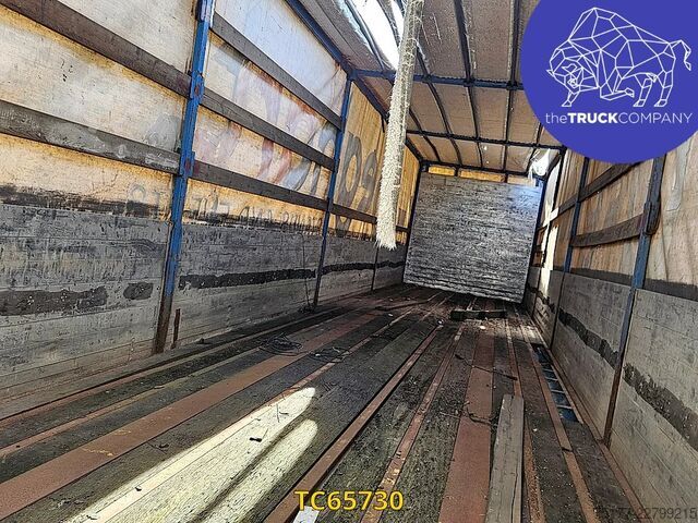 Sliding tarpaulins Vanhool 