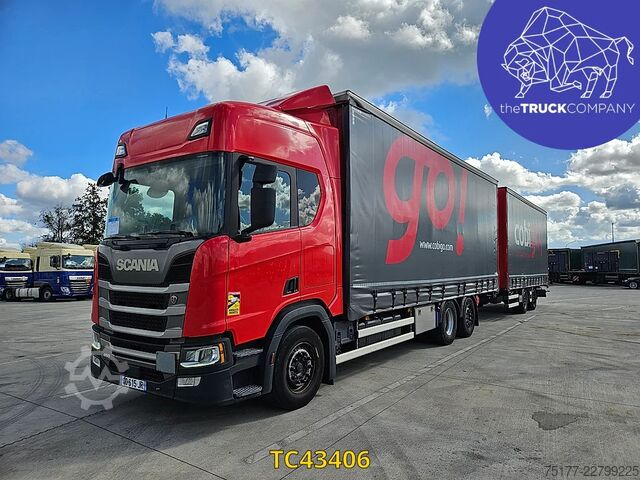Sliding tarpaulin Scania R 450