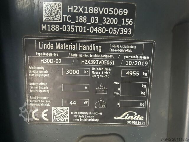 Dieselstapler Linde H30D-02 EVO