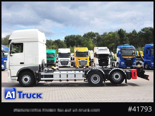 Swap body truck DAF DAF XF 480 FAN SSC Intarder, Lenkachse