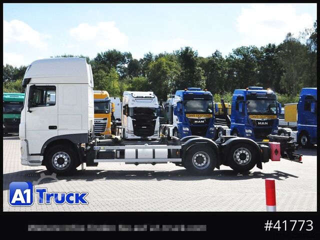 Swap body truck DAF DAF XF 480 FAN Intarder, Steering axle Lenkachse