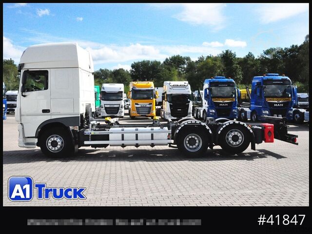 Wechselfahrgestell LKW DAF DAF XF 480 FAN  Intarder, Steering axle Lenkachse