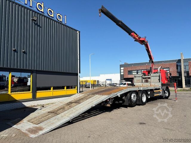 Kranwagen Renault Premium 380 DXI + FASSI F 165-- 2 X EXT. + REMO...