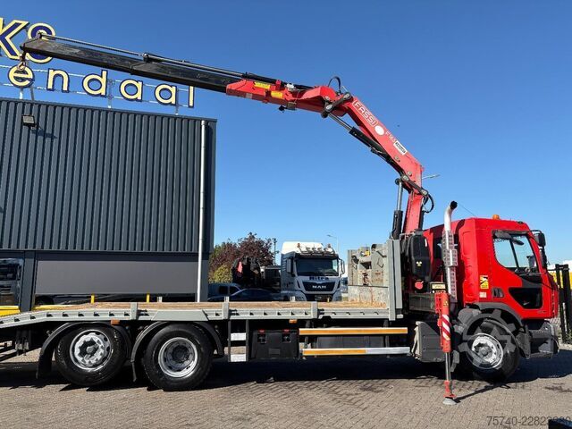 Kranwagen Renault Premium 380 DXI + FASSI F 165-- 2 X EXT. + REMO...