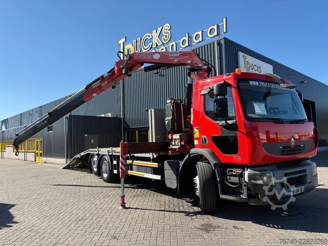 Kranwagen Renault Premium 380 DXI + FASSI F 165-- 2 X EXT. + REMO...