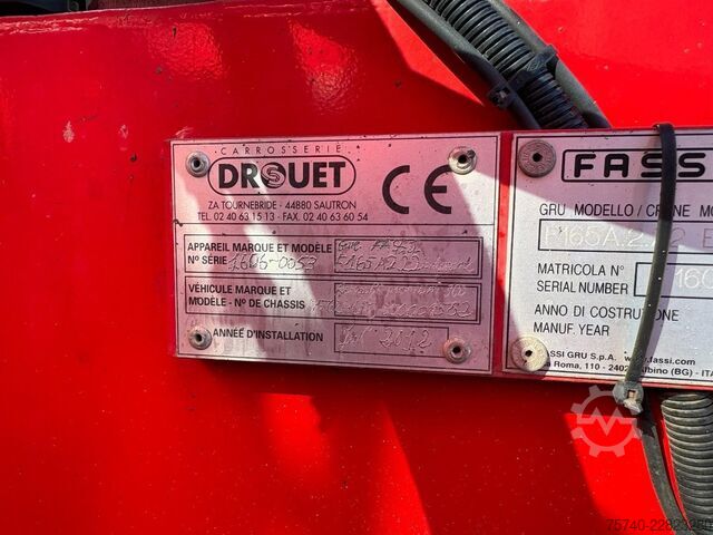 Kranwagen Renault Premium 380 DXI + FASSI F 165-- 2 X EXT. + REMO...