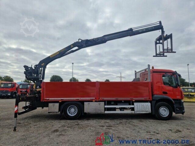 LKW mit Pritsche (offen) Mercedes-Benz Arocs 1836 Kran PK15001L 11m=1t. 5+6.Steuerkreis