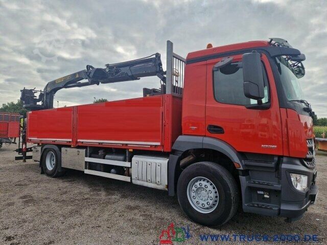 LKW mit Pritsche (offen) Mercedes-Benz Arocs 1836 Kran PK15001L 11m=1t. 5+6.Steuerkreis
