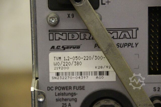 A.C. Servo Power Supply Indramat TVM 1.2-050-220/300-WO