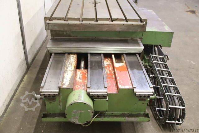 Clamping table can be rotated Scharmann 1400 x 1000 mm