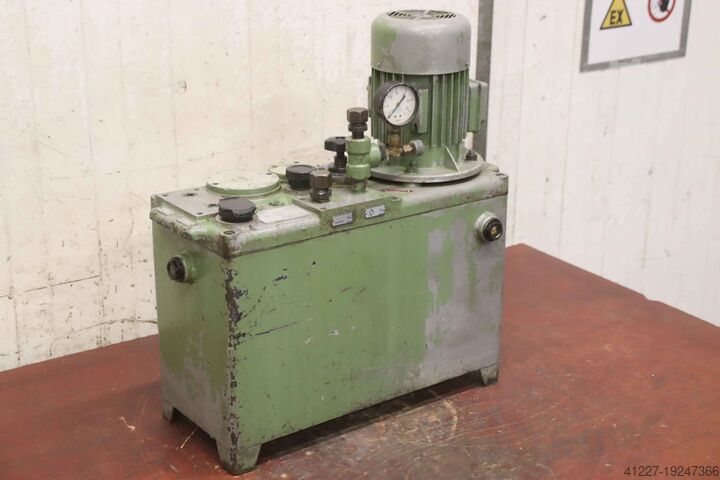 Hydraulikaggregat 0,75 kW 20 bar Duplomatic CTR 2 9 l/min