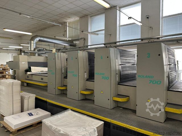 Sheet-fed Offset Printing Machine MAN Roland R 705 LV 3B