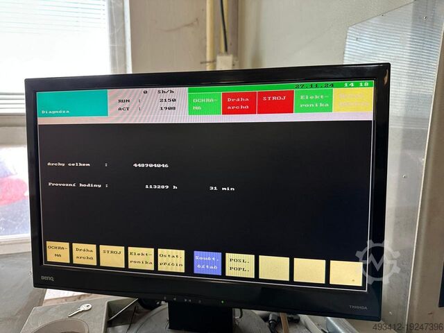 Sheet-fed Offset Printing Machine MAN Roland R 705 LV 3B