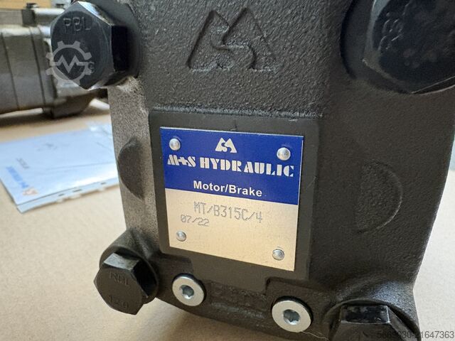 22 Stk. unbenutzte Hydraulikmotoren M+S Hydraulic MT/B 315C/4
