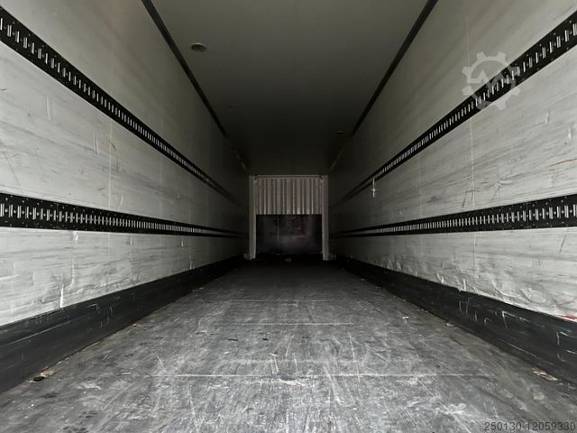 Box semitrailer KRONE SD Koffer Liftachse BPW