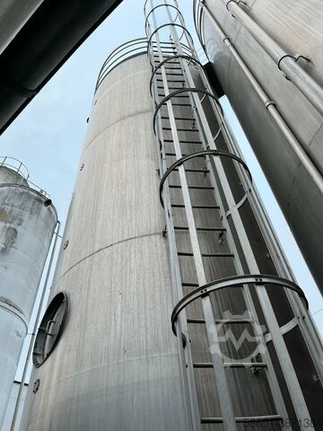 SILO for 30 TONS OF FLOUR WP Kemper Aluminium Siloanlage