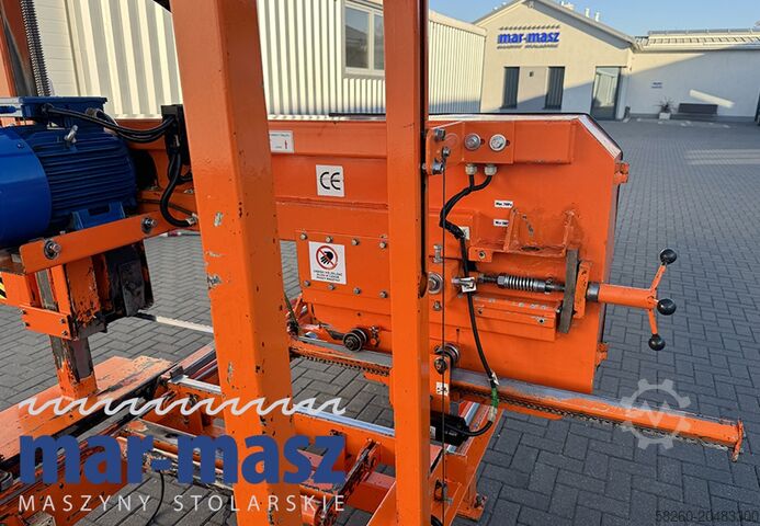 Horizontal band sawmill for logs WIREX typ CZ-1/ZM