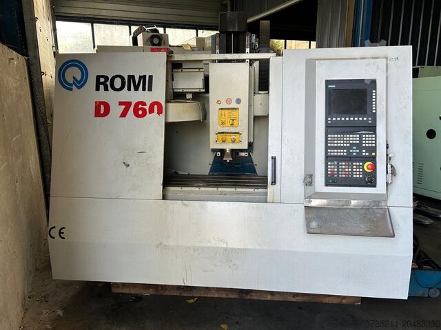 Bearbeitungszentrum ROMI D 760