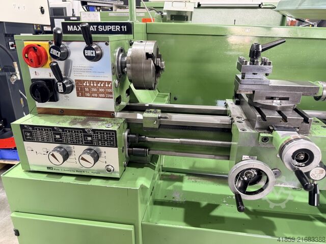 Leit- und Zugspindeldrehmaschine EMCO-MAXIMAT SUPER 11