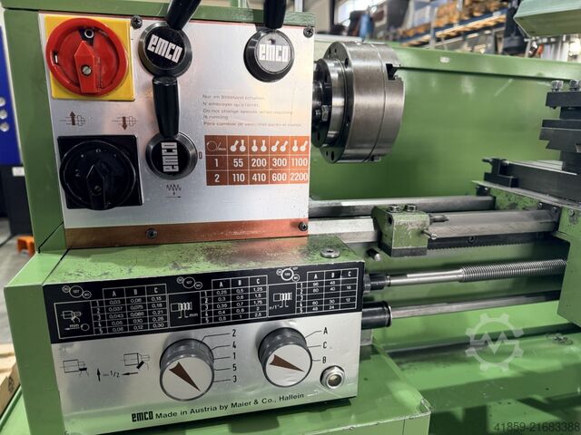 Leit- und Zugspindeldrehmaschine EMCO-MAXIMAT SUPER 11