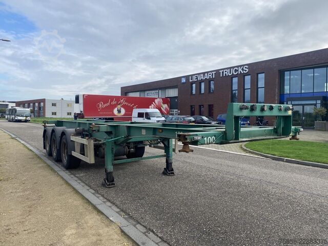Container transport Renders RPS 12.27 20/30 FT Chassis / BPW Axles / Lifaxl...