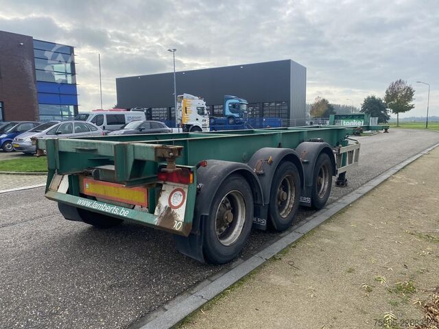 Container transport Renders RPS 12.27 20/30 FT Chassis / BPW Axles / Lifaxl...