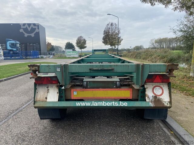 Container transport Renders RPS 12.27 20/30 FT Chassis / BPW Axles / Lifaxl...