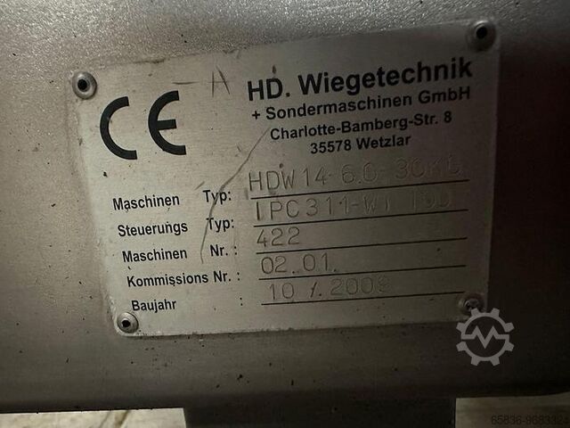 Multiheads / checkweighers Multiweigh HDW 14-6.0