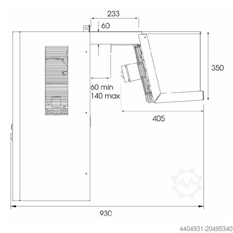 Negatives Monoblock-Aggregat für Sattelmontage L19130B JKS