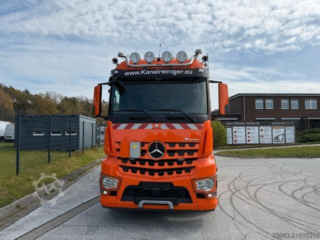 Vacuum tank truck MERCEDES-BENZ AROCS 2648 6x4 mit Müller Wasserrückgewinner