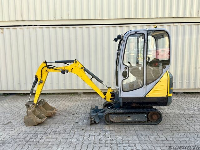 Mini excavator WACKER Neuson ET16 / 2019 BJ / 1.520 H / 3x Löffel