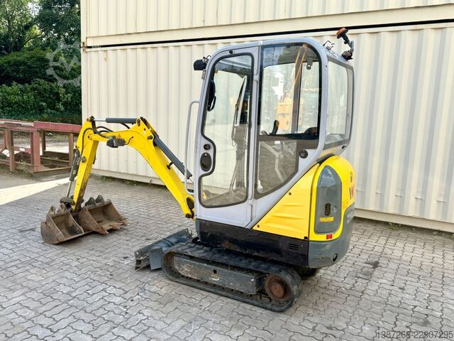 Mini excavator WACKER Neuson ET16 / 2019 BJ / 1.520 H / 3x Löffel