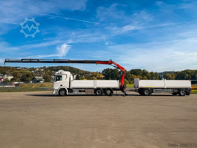 Autokran SCANIA R500 FASSI F235 A.2.26 + FUNK + Anhänger!