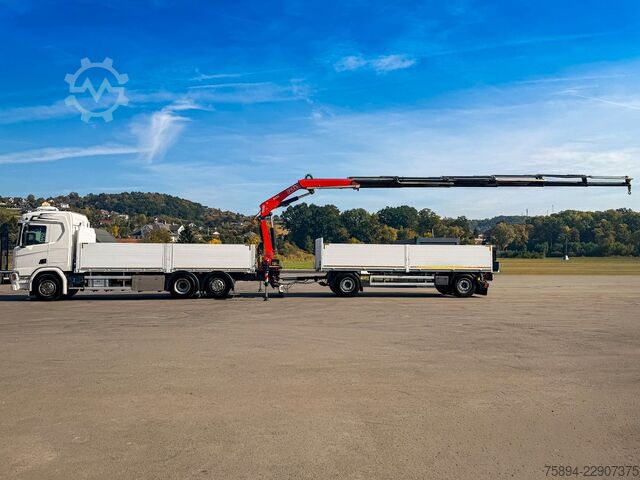 Autokran SCANIA R500 FASSI F235 A.2.26 + FUNK + Anhänger!