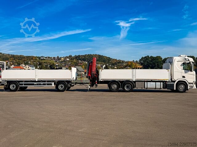 Autokran SCANIA R500 FASSI F235 A.2.26 + FUNK + Anhänger!
