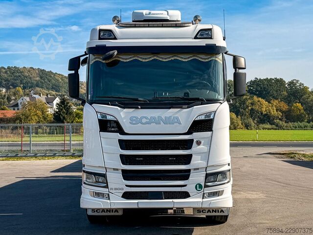 Autokran SCANIA R500 FASSI F235 A.2.26 + FUNK + Anhänger!