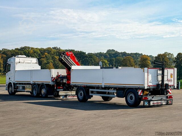 Autokran SCANIA R500 FASSI F235 A.2.26 + FUNK + Anhänger!