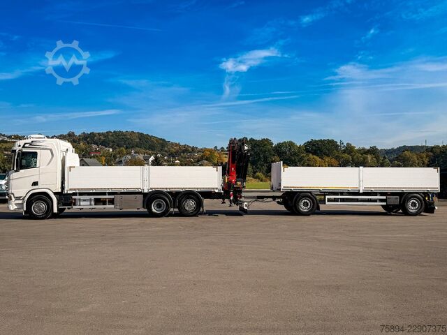 Autokran SCANIA R500 FASSI F235 A.2.26 + FUNK + Anhänger!