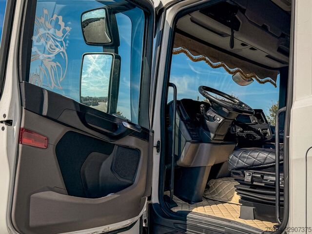 Autokran SCANIA R500 FASSI F235 A.2.26 + FUNK + Anhänger!