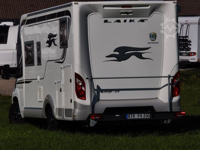 Teilintegriertes Wohnmobil LAIKA Ecovip 329, Längsbetten/Hubbett